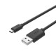 USB2.0 USB-A (M) to Micro-B (M) 