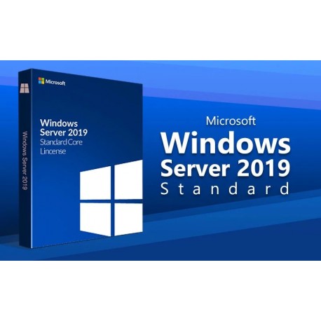 Windows Server Standard 2019 16-Core DVD 盒裝
