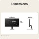 24-inch LG Monitor U4, IPS Full HD 144Hz Monitor