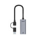 Unitek Y-3465AGY USB-C / USB-A to Gigabit Ethernet Adapter